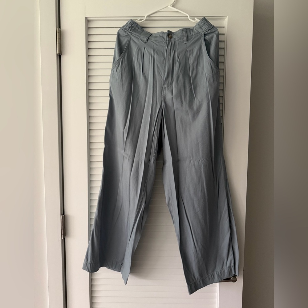 Madewell Light Blue Women's Wide-Leg Pants